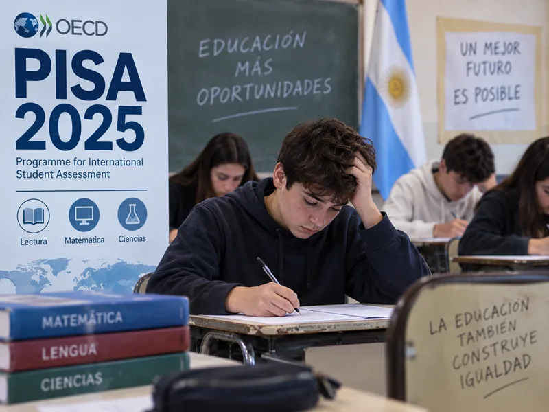 الأرجنتين تسجل أسوأ نتائج في اختبارات PISA منذ 2006