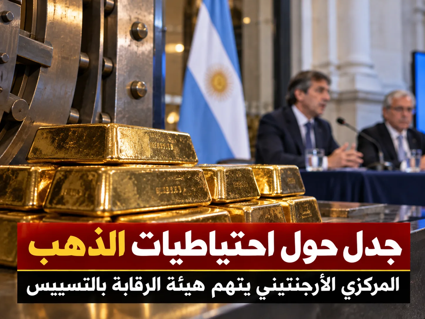 تفاصيل عملية تغطية الذهب بالبنك المركزي الأرجنتيني