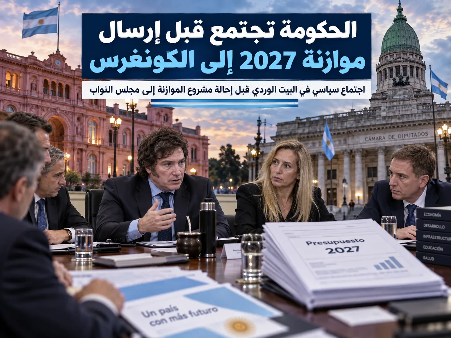 الحكومة الأرجنتينية تنهي تفاصيل موازنة 2027 ومشروع مالفيناس