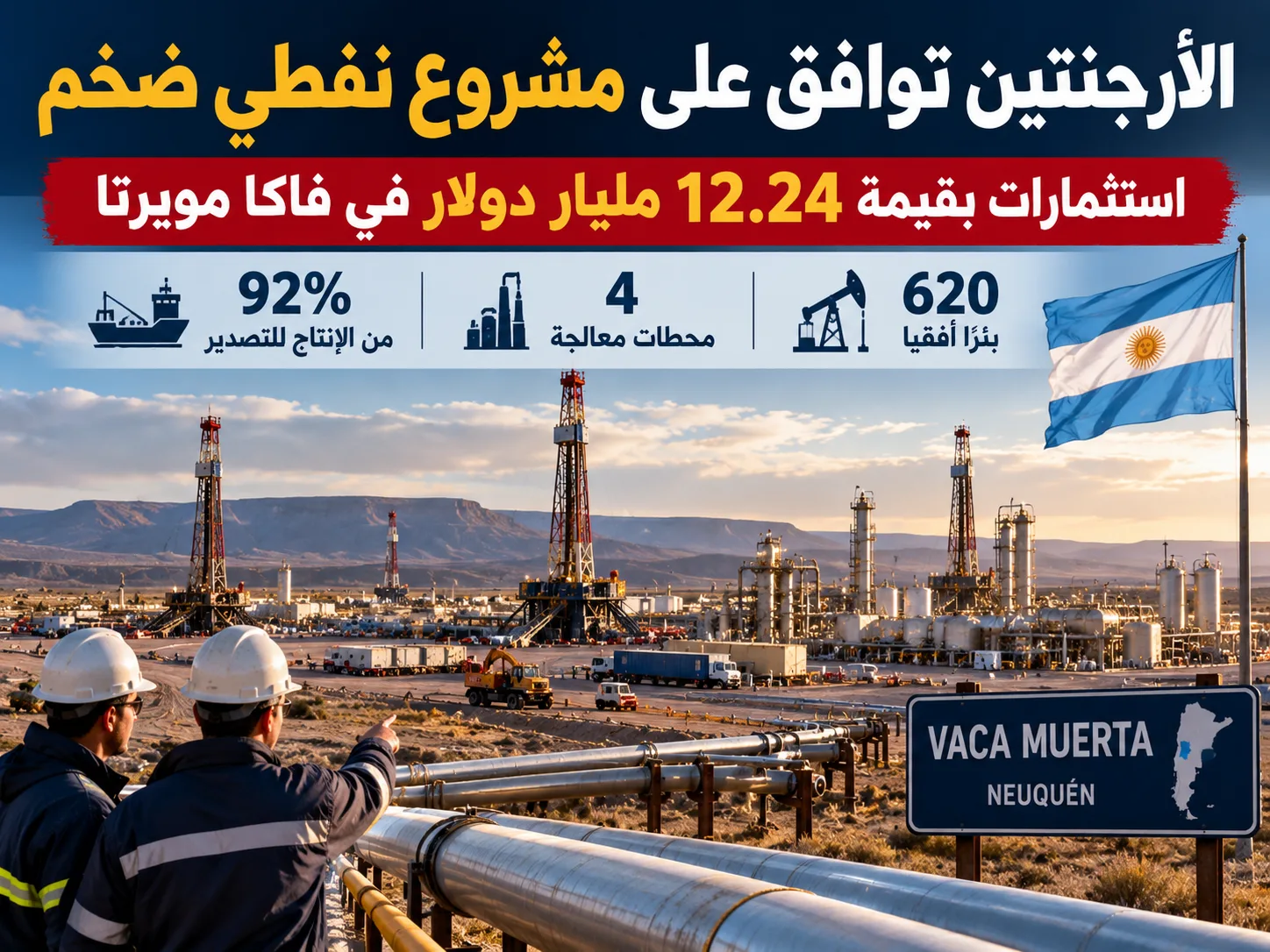اعتماد مشروع نفطي ضخم في فاكاموتا