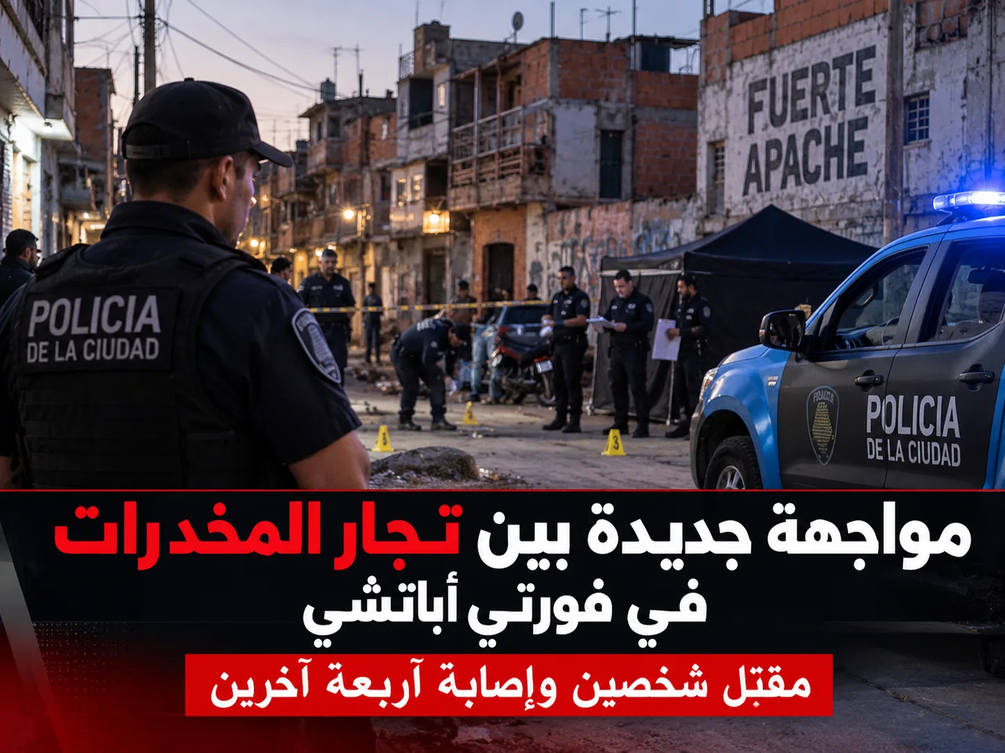 مواجهة مسلحة عنيفة في فورت أباتشي تودي بحياتين