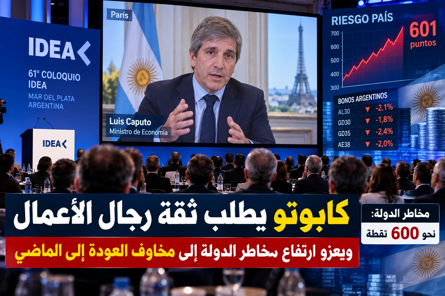 كابوتو يربط ارتفاع المخاطر السيادية بـ«الخوف من العودة إلى الجحيم»