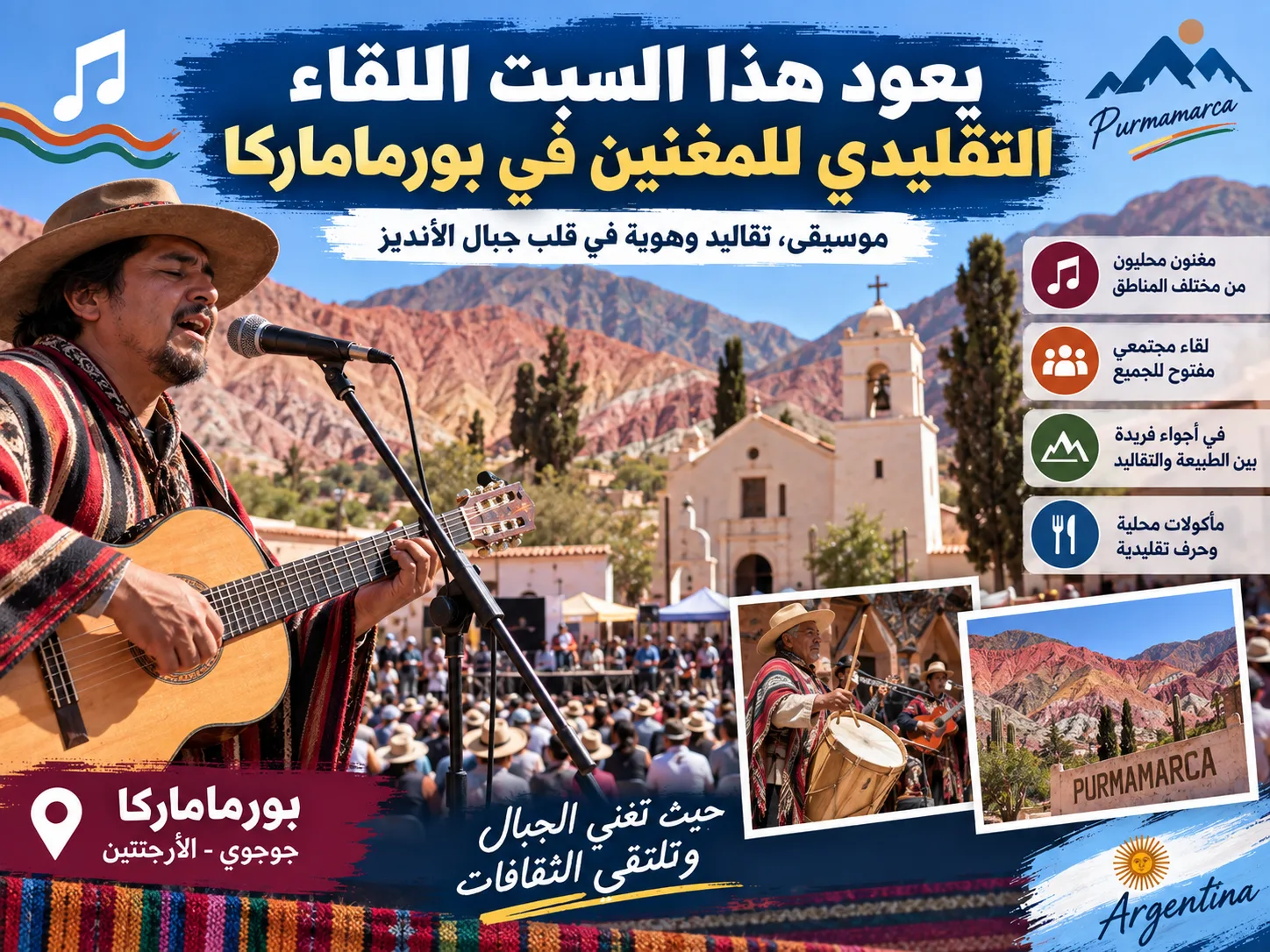 يعود هذا السبت اللقاء التقليدي للمغنين في بورماماركا
