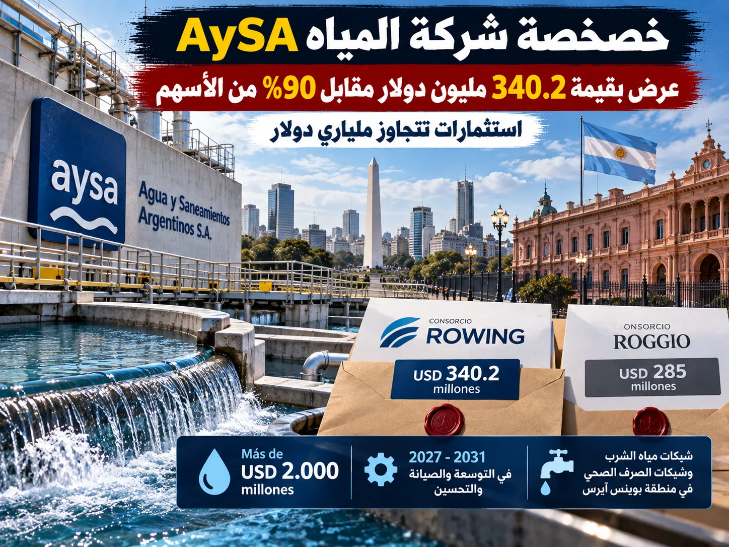 خصخصة أَي سا بصفقة 340 مليون دولار