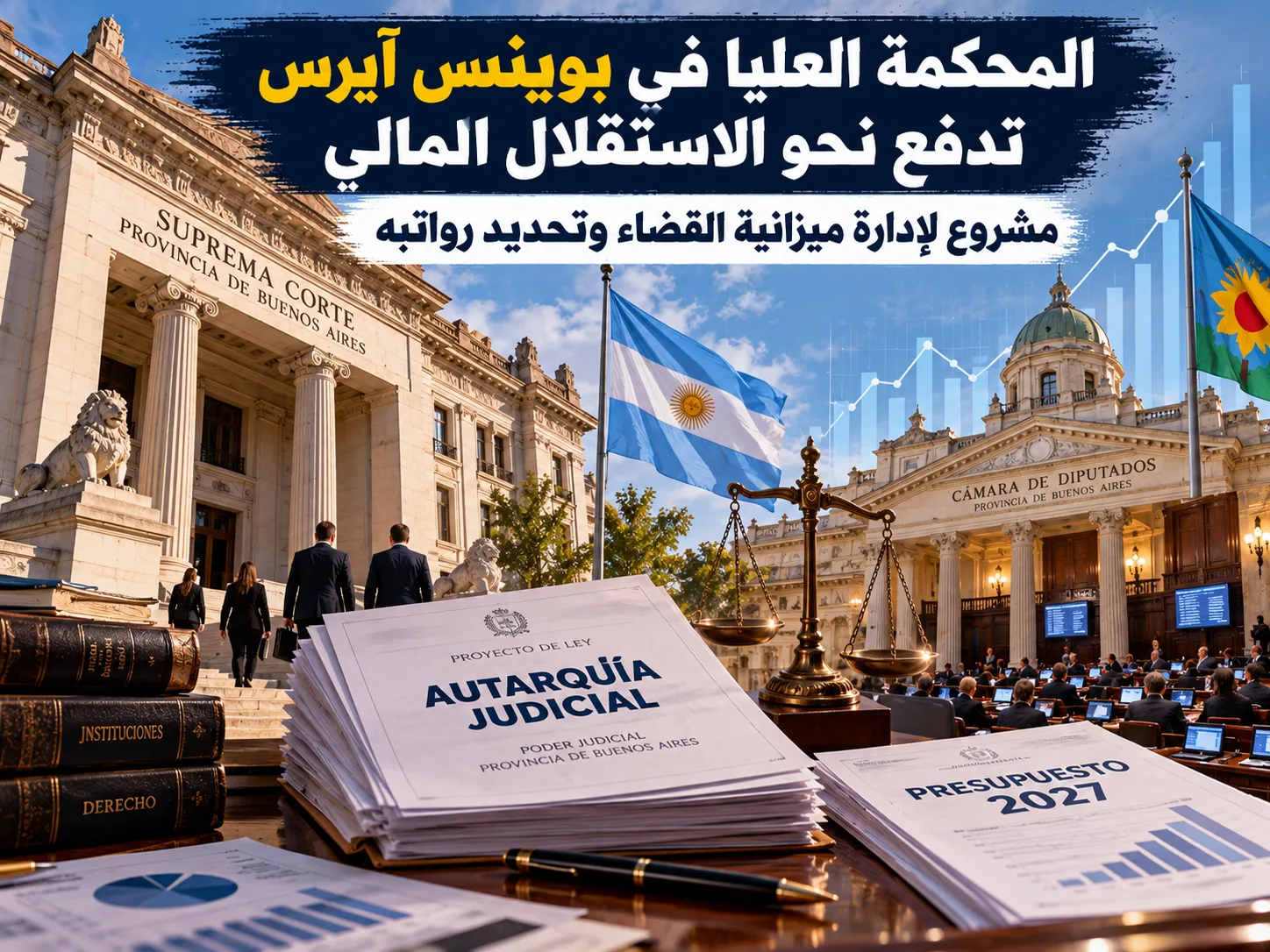 محكمة بنزونس العليا تسعى لاستقلال مالي قضائي
