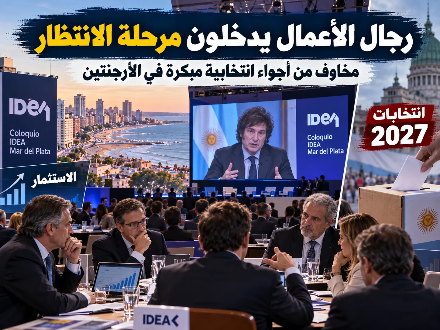 رجال أعمال الأرجنتين يترقبون بحذر قبل انتخابات 2027