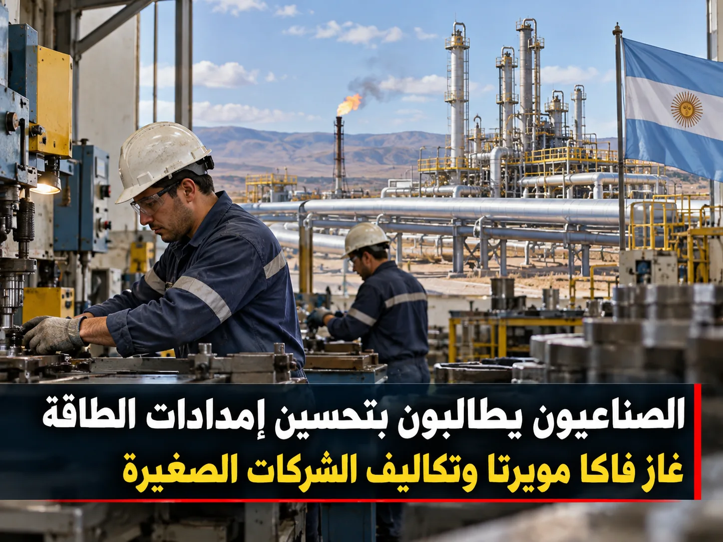 الواجهة الصناعية تطالب بتحسين طاقة الغاز وتخفيض التكاليف