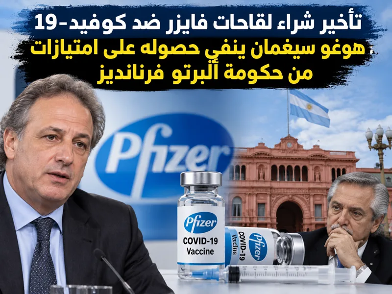 سيغمان ينفي مخالفات في شراء لقاحات كورونا ويطلب تبرئته