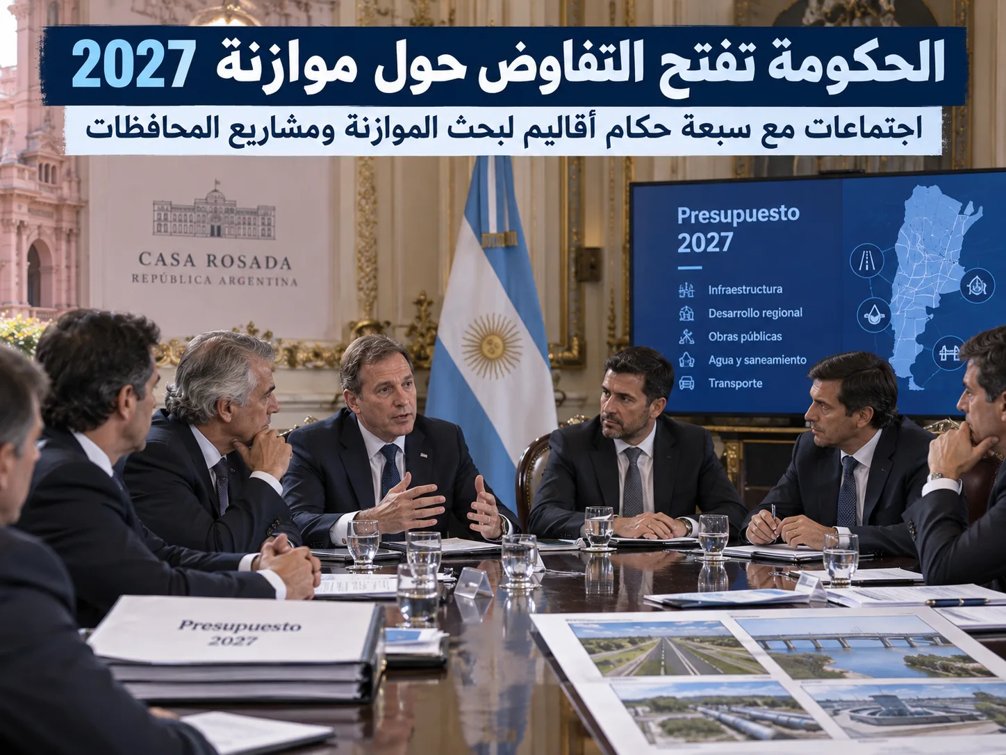 الحكومة الأرجنتينية تسرّع مباحثات الموازنة مع حكام الأقاليم