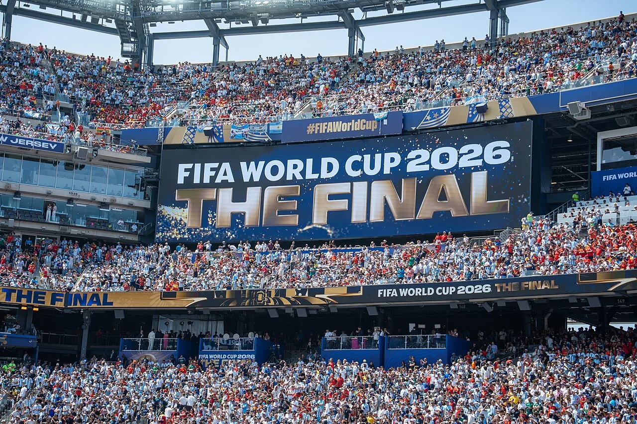 ملعب ميتلايف قرب نيويورك قبيل نهائي كأس العالم 2026 بين الأرجنتين وإسبانيا، 19 يوليو 2026