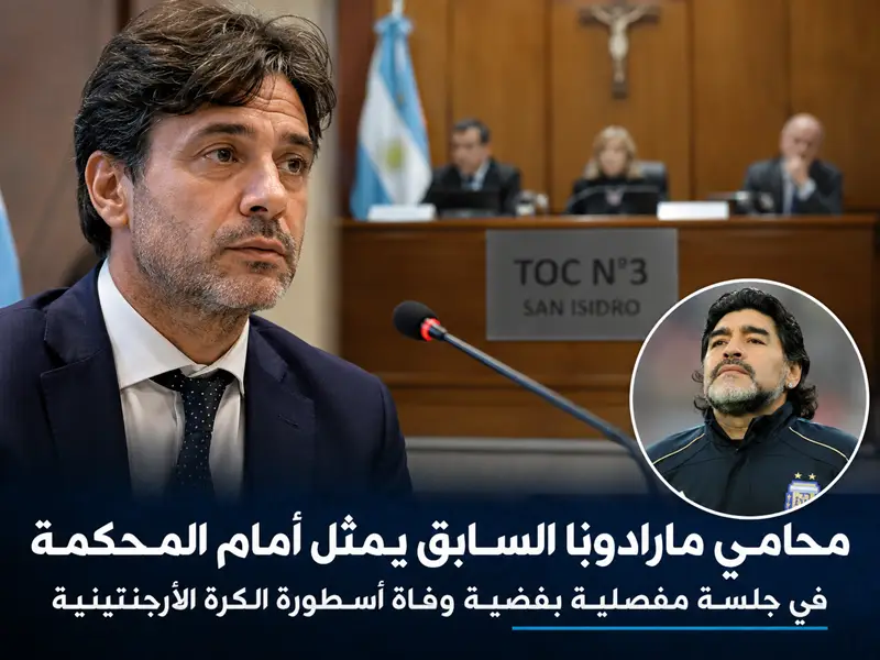 محامي مارادونا السابق يمثل أمام المحكمة في جلسة مفصلية بقضية وفاة مارادونا